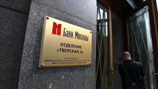 Bank of Moscow addresses in Moscow