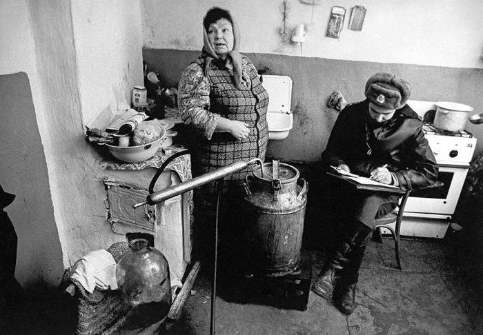 production et vente de moonshine