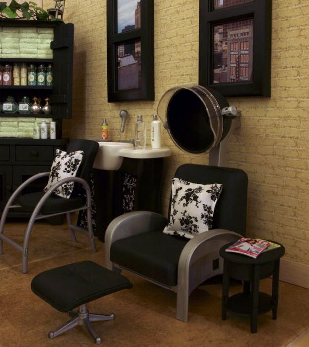 photo de lieu de travail de coiffeur