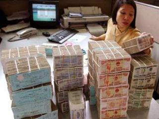 Baht thaïlandais au dollar