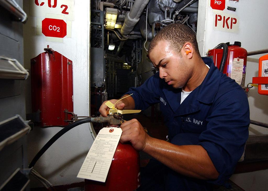 quelle est la période de vérification des extincteurs