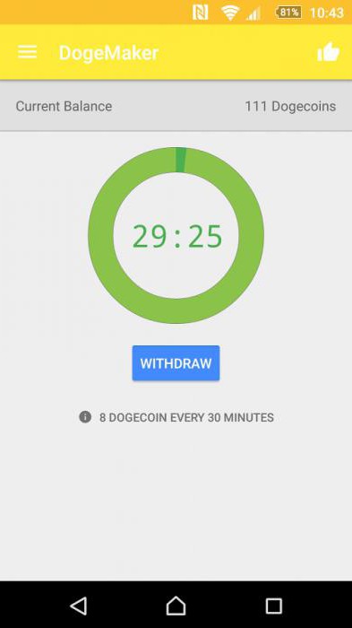 gains sur l'installation d'applications Android