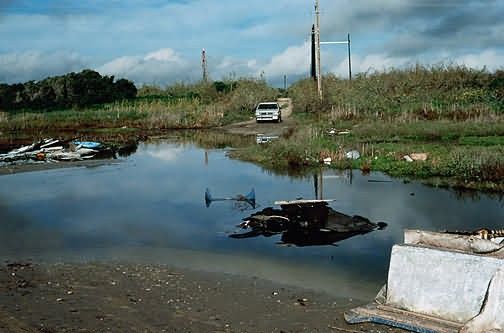 site d'enfouissement non autorisé