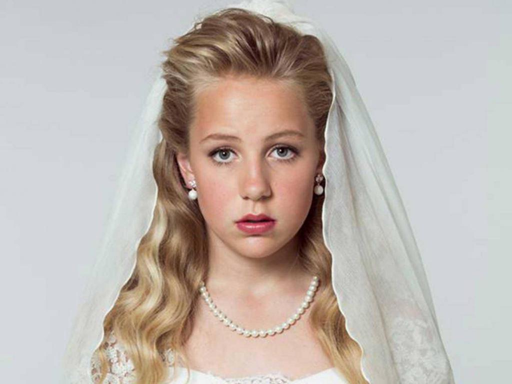 petite fille mariée