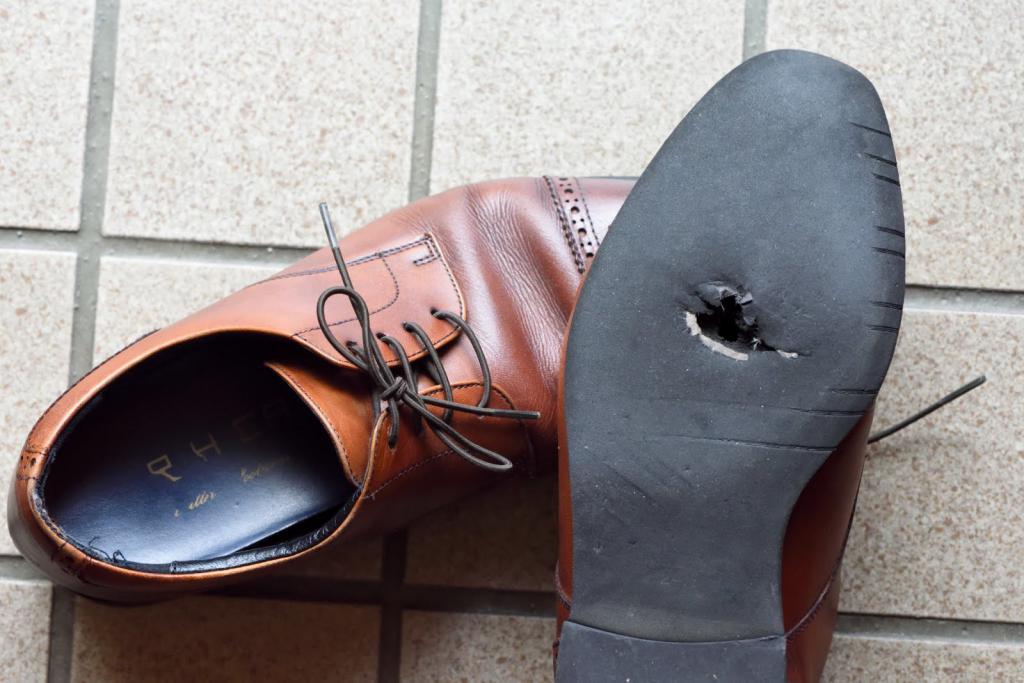 les chaussures se sont avérées défectueuses