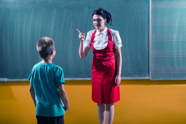 conflit enseignant-élève