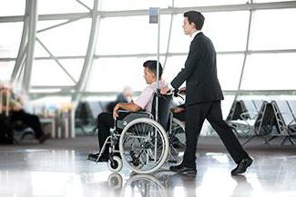 assistance to disabled people of group 1