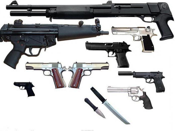 stockage d'armes à la maison