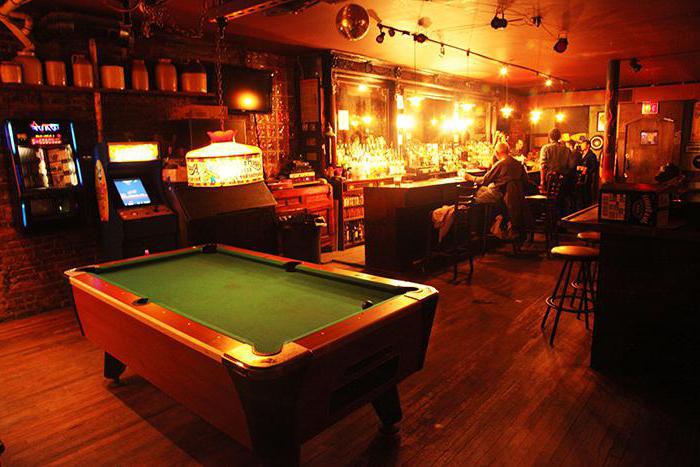 types de bars à bière