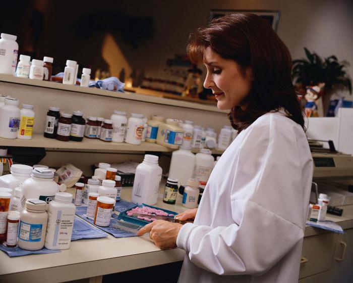 description de poste d'un pharmacien d'une pharmacie de produits finis