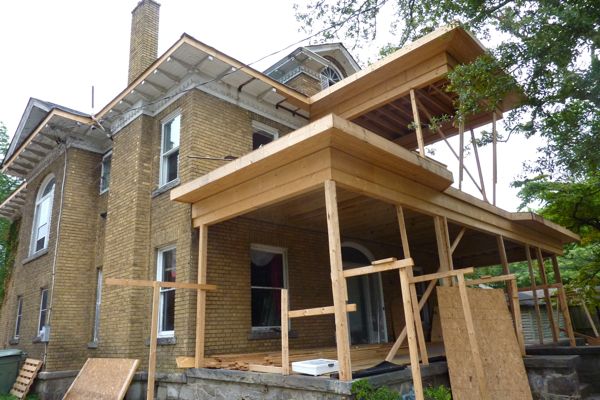 reconstruction de l'appartement