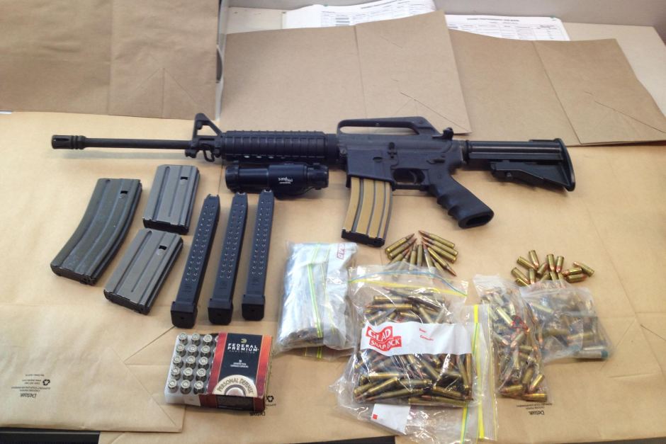 Confiscation d'armes