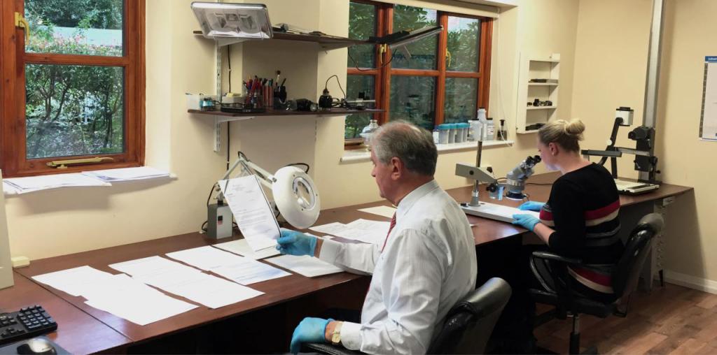 Échantillons d'écriture