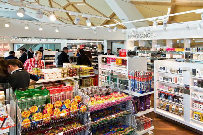 ce qui est vendu en duty free