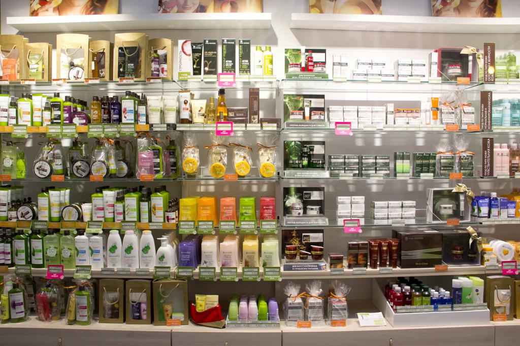 Magasin Yves Rocher à Moscou en Europe