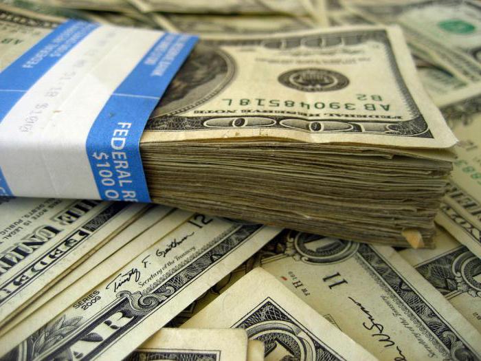 billets en dollars américains