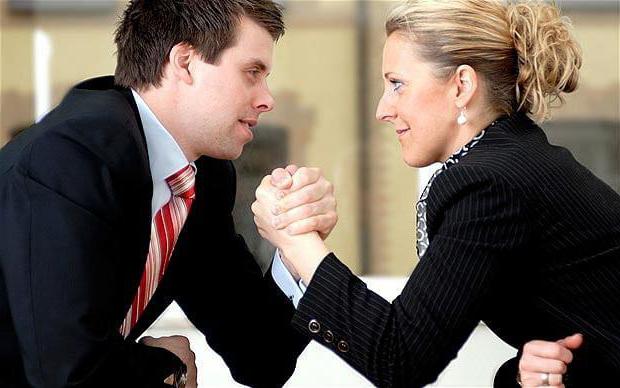 caractéristiques de la manifestation de la concurrence sur le marché du travail