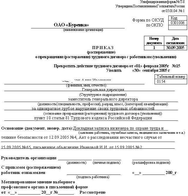 licenciement pour violation de la discipline du travail est possible pendant combien de temps