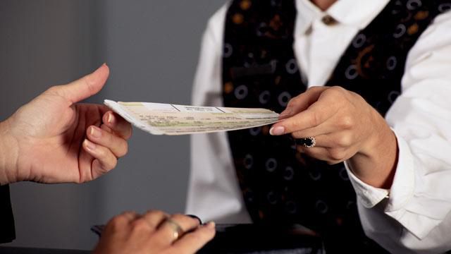 frais de service pour la billetterie