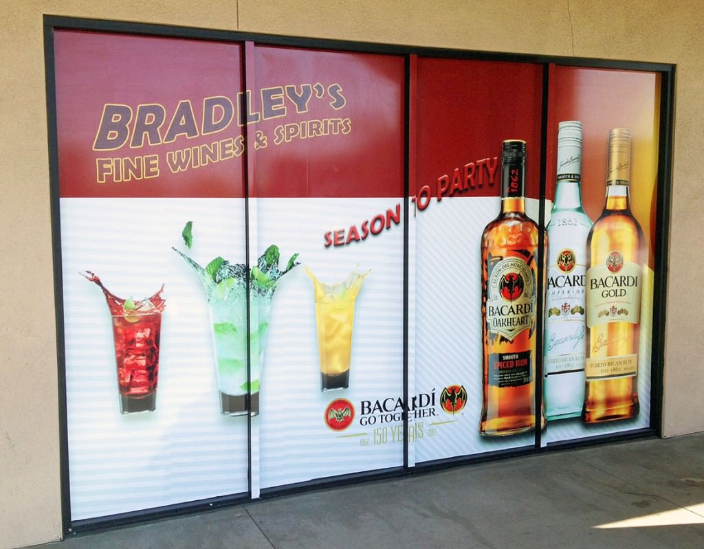 Film vinyle sur la boutique