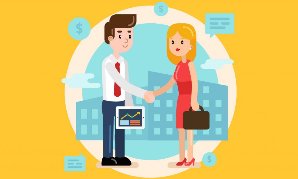 représentant des ventes