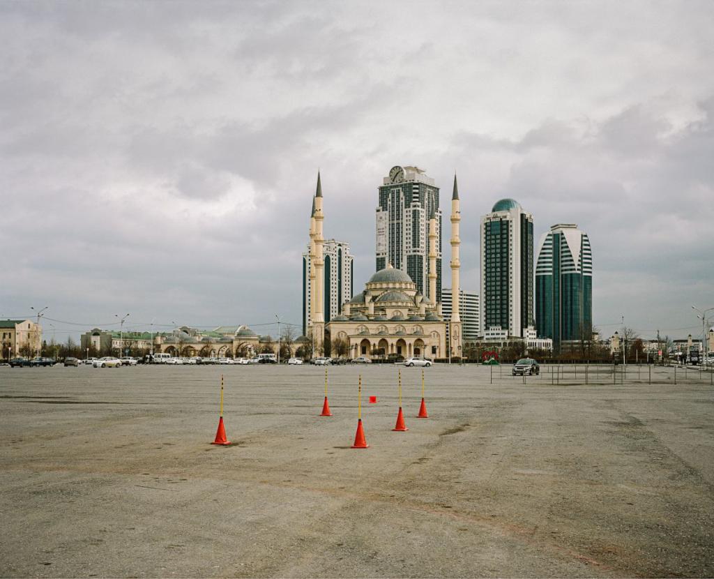 vue du centre-ville de Grozny