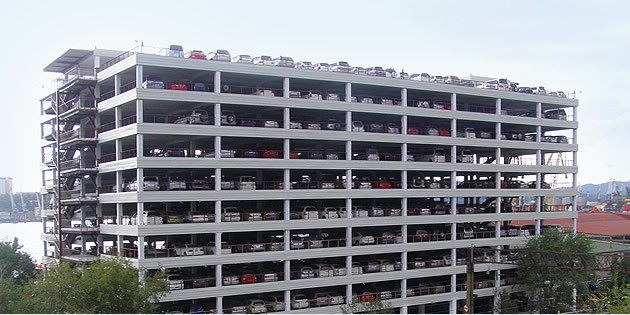 Parking pour voitures