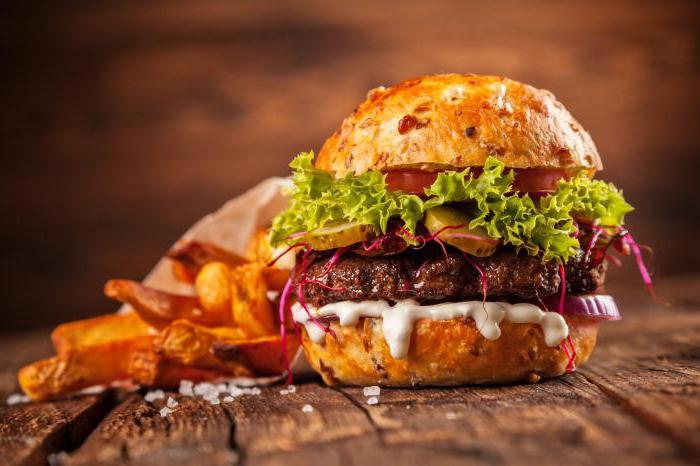 tasty burgers in Moscow