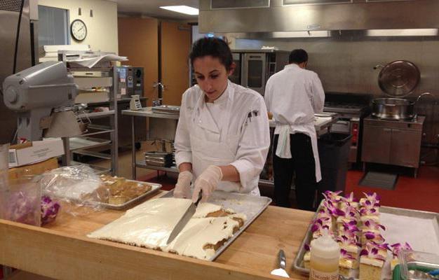 Lieu de travail du confiseur