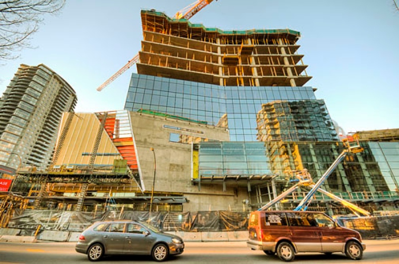 unfinished building project