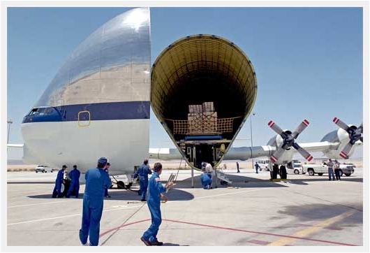 exigences de tailles de cargaison surdimensionné