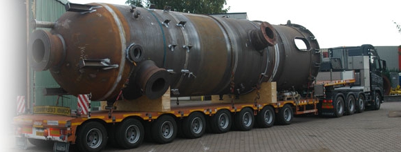 dimensions de la cargaison surdimensionnée