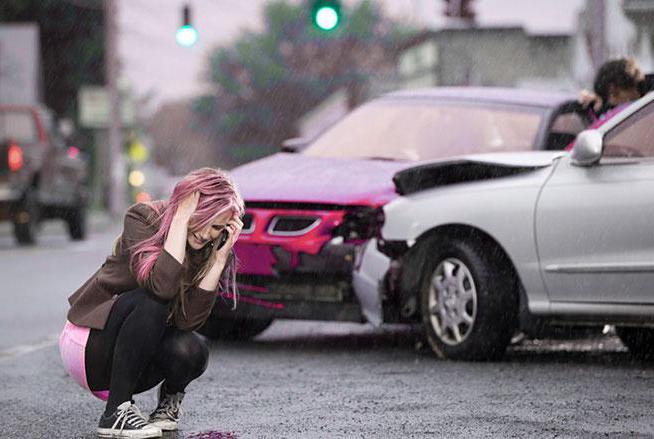 causant un risque moral pour la santé dans un accident