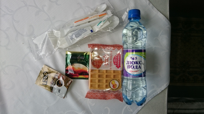 Repas dans un compartiment supérieur