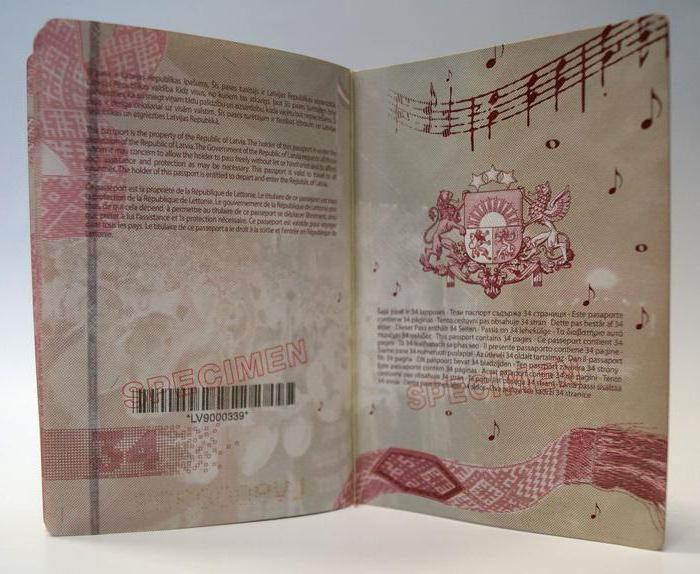 Passeport letton
