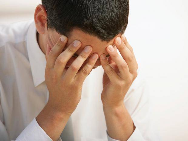 Attaque de panique chez un homme