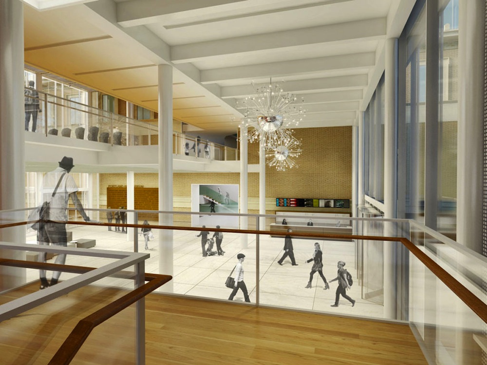 les gens à l'intérieur