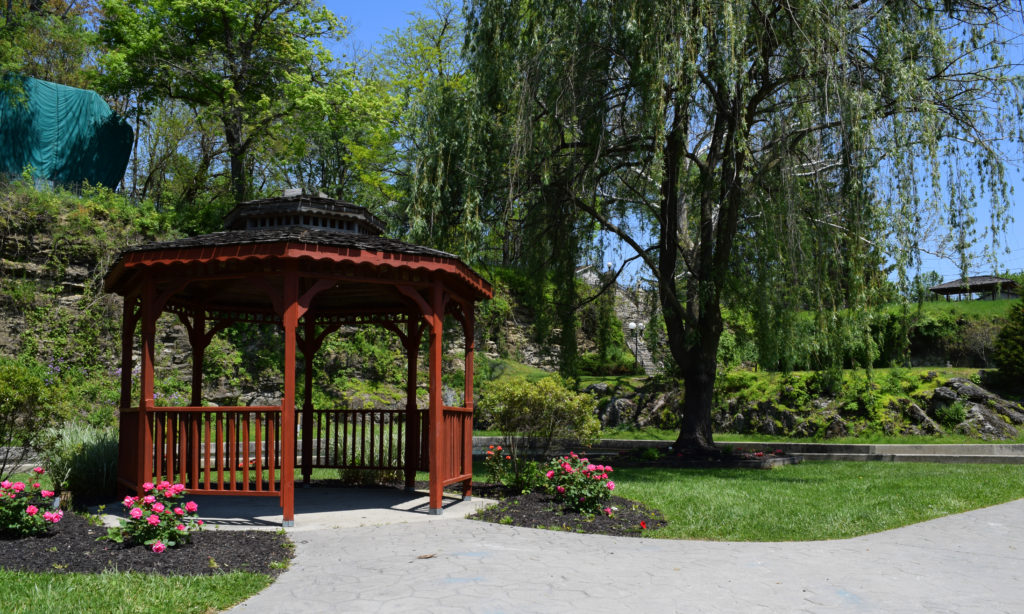 gazebo dans le parc