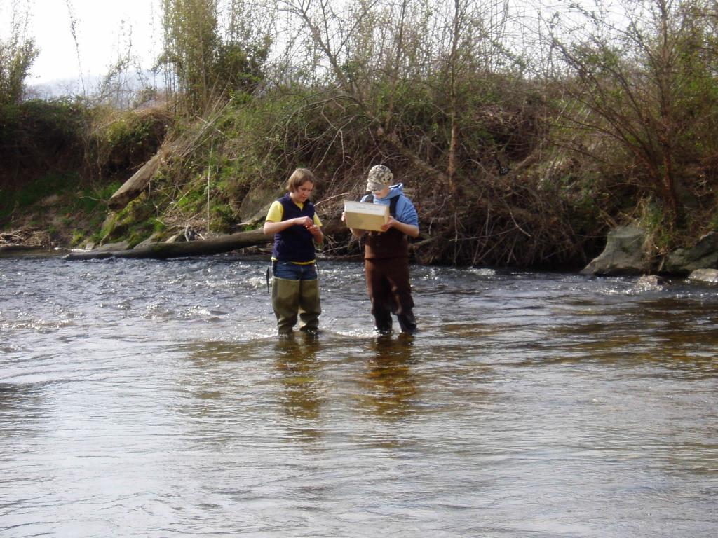 environmentalists on the river
