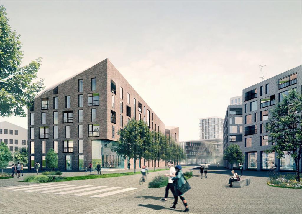 les piétons dans les rues