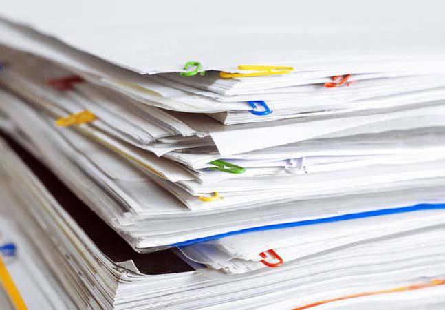 périodes de stockage des baux dans l'organisation