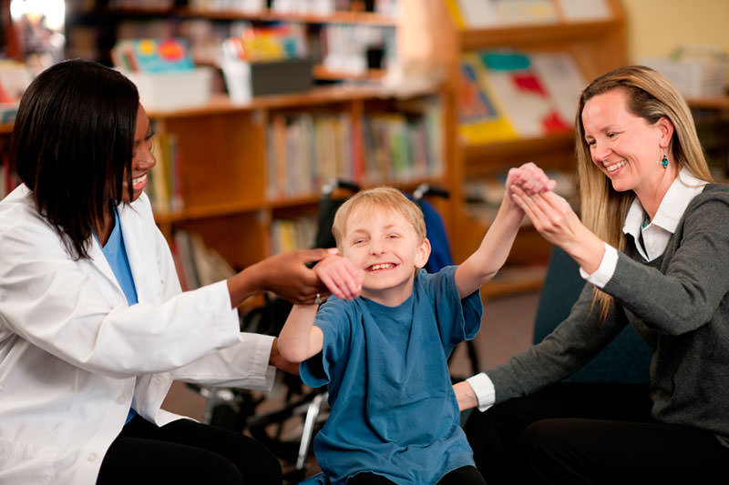 personne handicapée depuis l'enfance 3 groupes