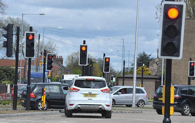 amende du trafic de feu rouge