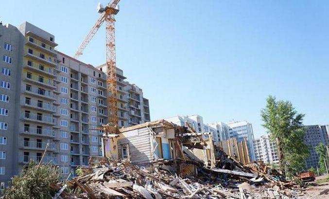 demolition of dilapidated and dilapidated housing