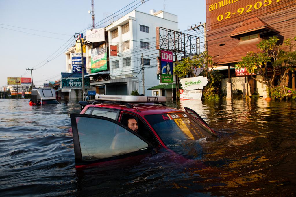 Inondation - une émeute de la nature