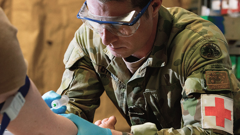 Ambulancier militaire