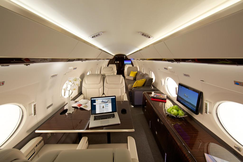 Le Gulfstream G650 intérieur