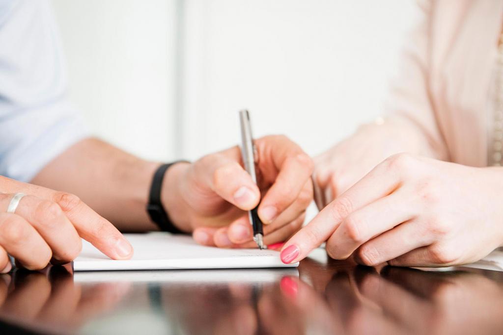 enregistrement de l'achat d'un appartement