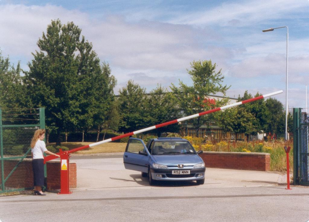 installation d'une barrière dans la région