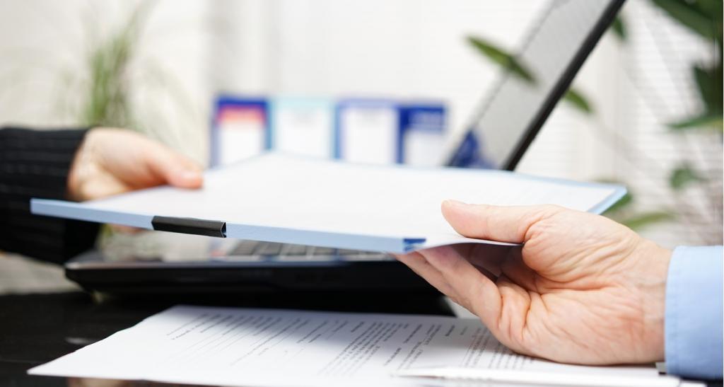 extrait du registre avec signature